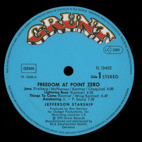 Freedom At Point Zero-RCA-Vinyl LP Gatefold-VG+/Ex