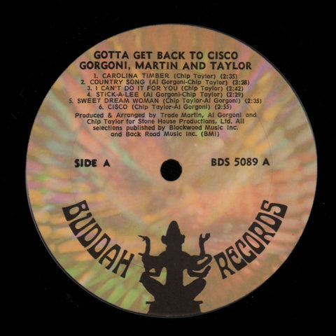 Gotta Get Back To Cisco-Buddah-Vinyl LP Gatefold-Ex/Ex