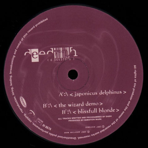 Japonicus Delphinus-Distance-12" Vinyl-VG+/NM