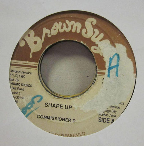 Commisioner D-Shape UP-Brown Sugar-7" Vinyl