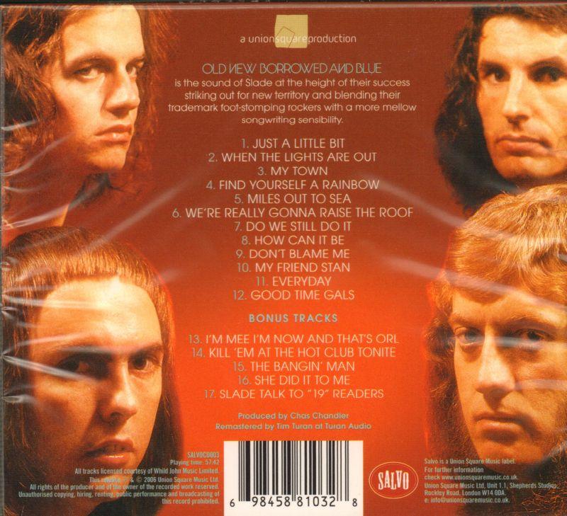 Old New Borrowed And Blue-Salvo-CD Album-New