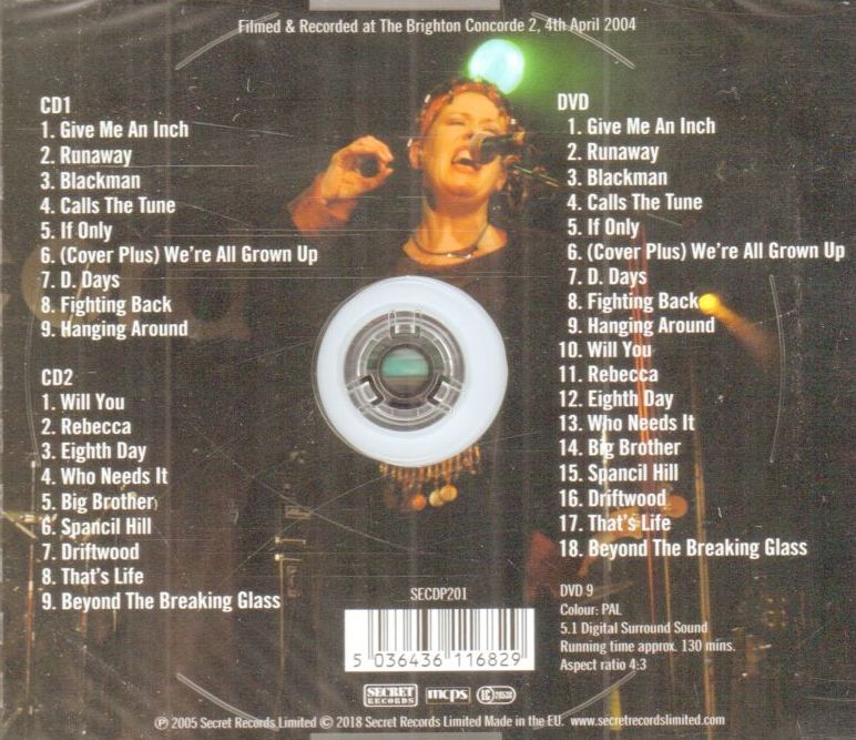 Will You Live In Brighton-Secret Records-2CD+DVD Album-New & Sealed