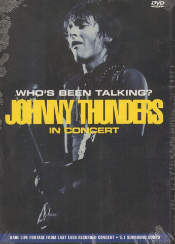 Johnny Thunders In Concert-Secret-DVD