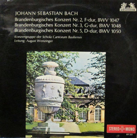 Bach-Brandenburgisches Konzert-Helidor-Vinyl LP