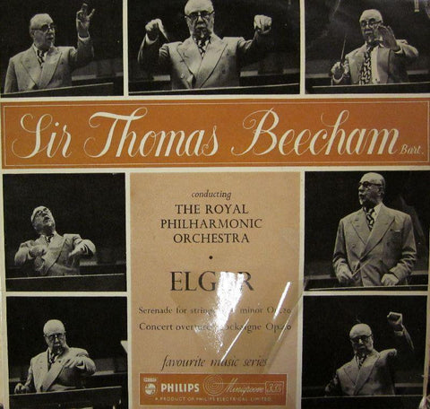 Elgar/Beecham-Serenade for Strings-Philips-10" Vinyl