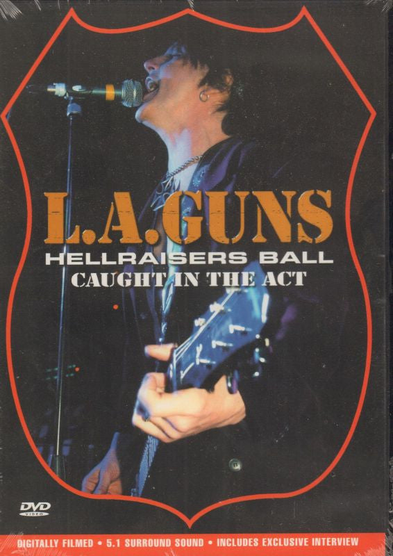 L.A. Guns-Hellraisers Ball Caught In The Act-SECRET-DVD