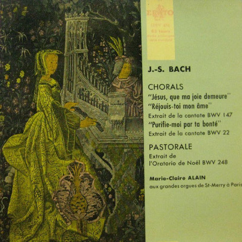 Bach-Chorals-Erato-7" Vinyl