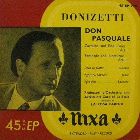 Donizetti-Don Pasquale-Nixa/ PYE-7" Vinyl