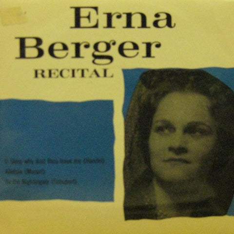 Erna Berger-Recital-Octave-7" Vinyl