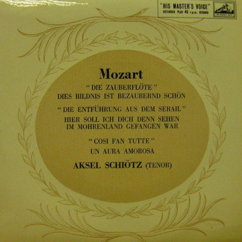 Aksel Schiotz-Mozart Arias-HMV-7" Vinyl
