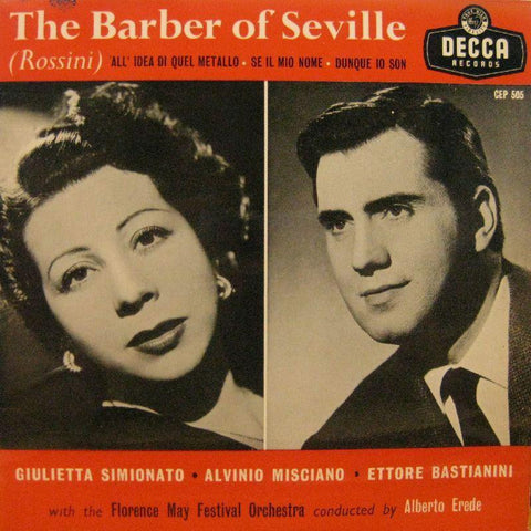 Alberto Erede-The Barber Of Seville-Decca-7" Vinyl