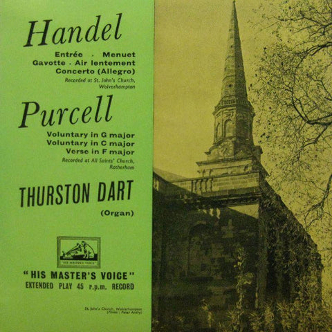 Handel/Purcell-Entree/Voluntary-HMV-7" Vinyl