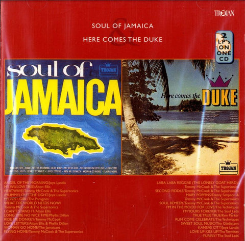 Soul Of Jamaica & Here Comes The Duke-Trojan-CD Album
