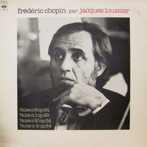 Jacques Loussier-Fredric Chopin Par Jacques Lossier-CBS-Vinyl LP