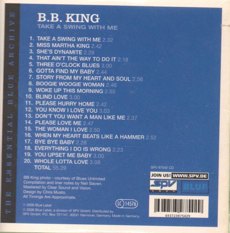 Take A Swing With Me-CD Album-Like New