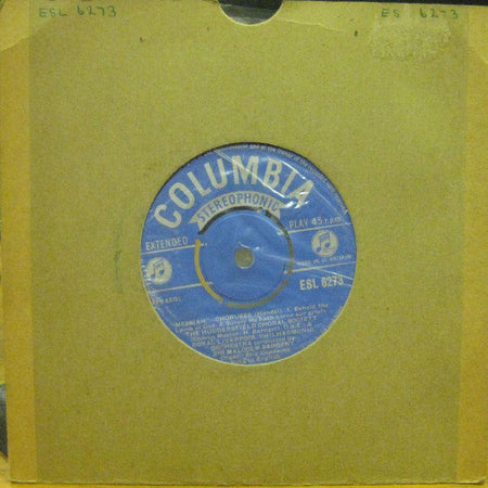 Handel-Choruses From Messiah-Columbia-7" Vinyl