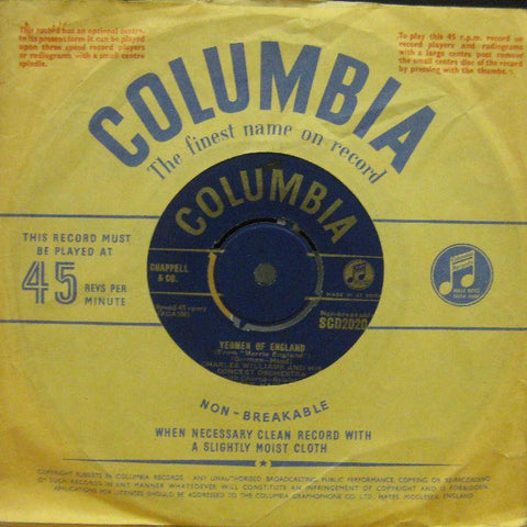 Charles Williams & Orchestra-Yeomen Of England-Columbia-7" Vinyl