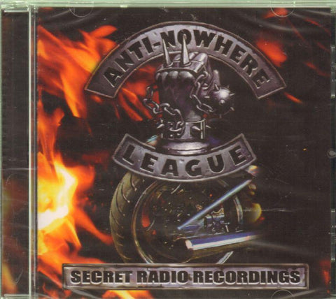 Anti-Nowhere-League-Secret Radio Recordings-CD Album