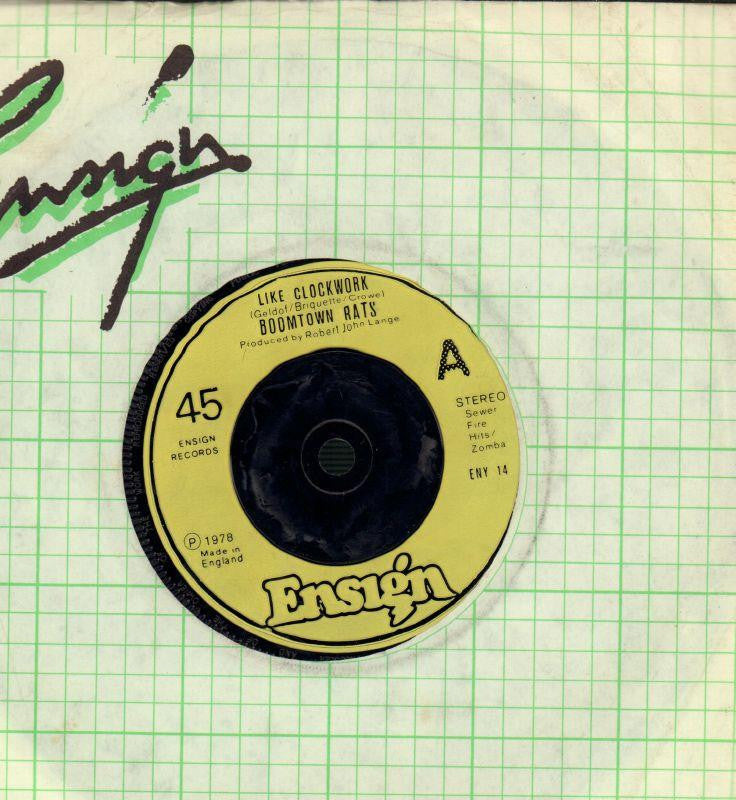 Boomtown Rats-Like Clockwork-Ensign-7" Vinyl