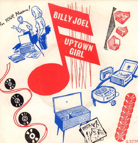 Billy Joel-Uptown Girl-CBS-7" Vinyl P/S