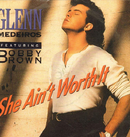 Glenn Medeiros-She Ain't Worth It-London-7" Vinyl P/S