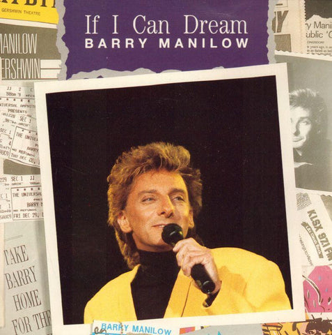 Barry Manilow-If I Can Dream-Arista-7" Vinyl P/S