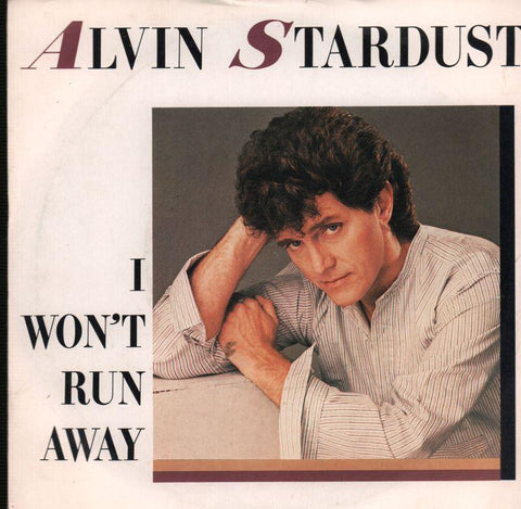 Alvin Stardust-I Won't Run Away-Chrysalis-7" Vinyl P/S