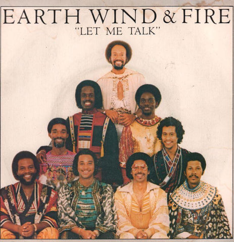 Earth, Wind & Fire-Let Me Talk-CBS-7" Vinyl P/S