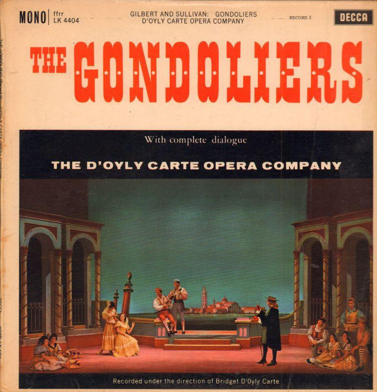 Gilbert And Sullivan-The Gondoliers-Decca-Vinyl LP