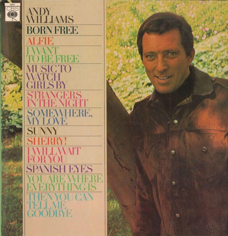 Andy Williams-Born Free-CBS-Vinyl LP