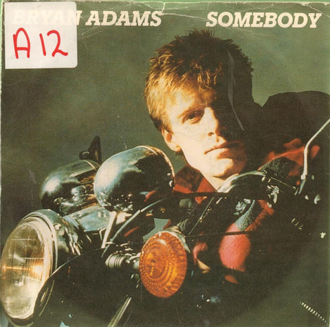 Bryan Adams-Somebody-A&M-7" Vinyl P/S