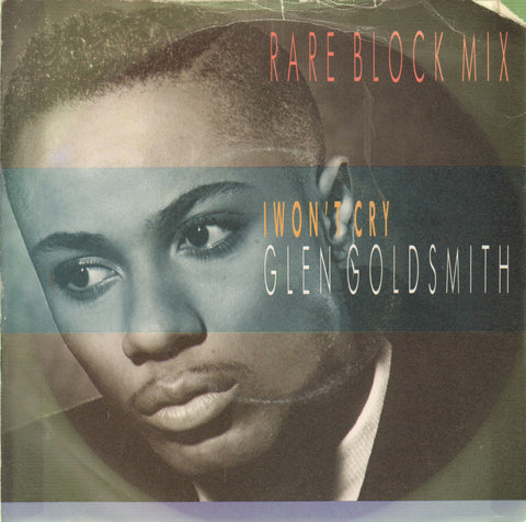 Glen Goldsmith-I Won't Cry-RCA-7" Vinyl P/S