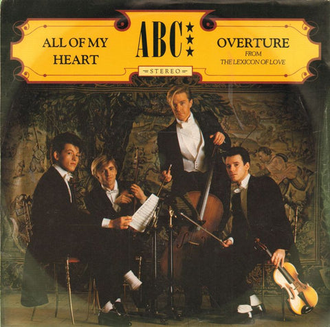 ABC-All Of My Heart-Neutron-7" Vinyl P/S-VG/VG