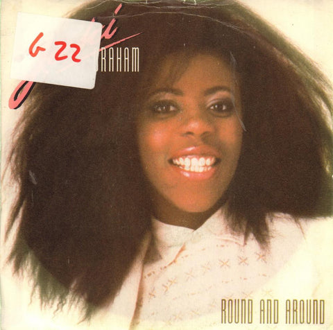 Jaki Graham-Round And Around-EMI-7" Vinyl P/S