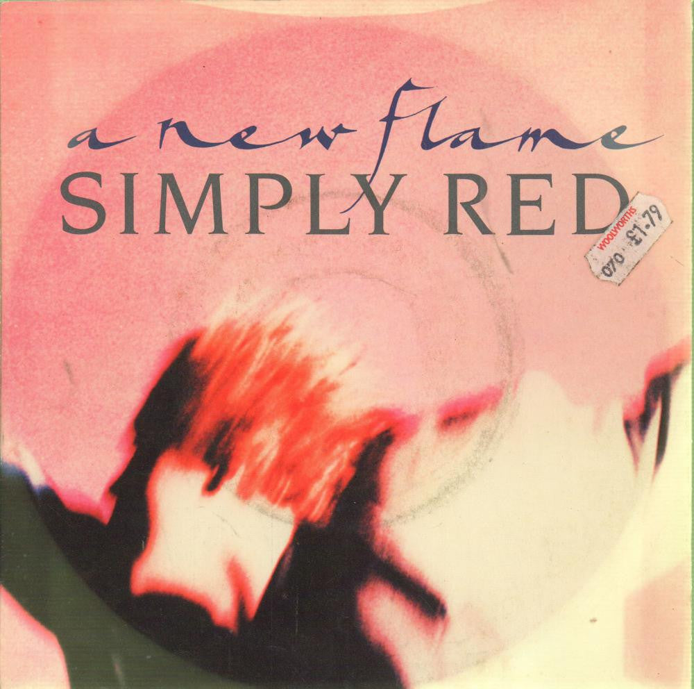 Simply Red-A New Flame-WEA-7" Vinyl P/S