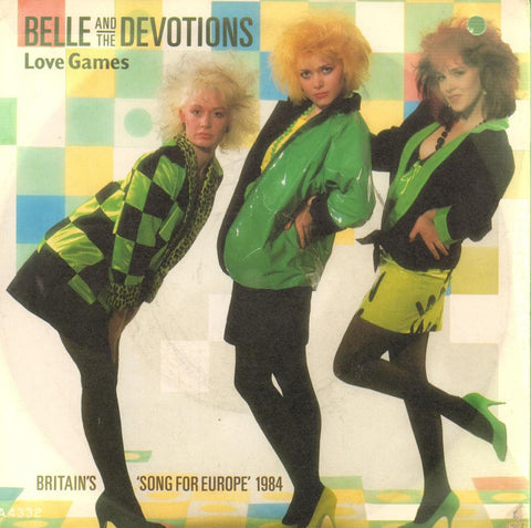 Belle & The Devotions-Love Games-CBS-7" Vinyl P/S
