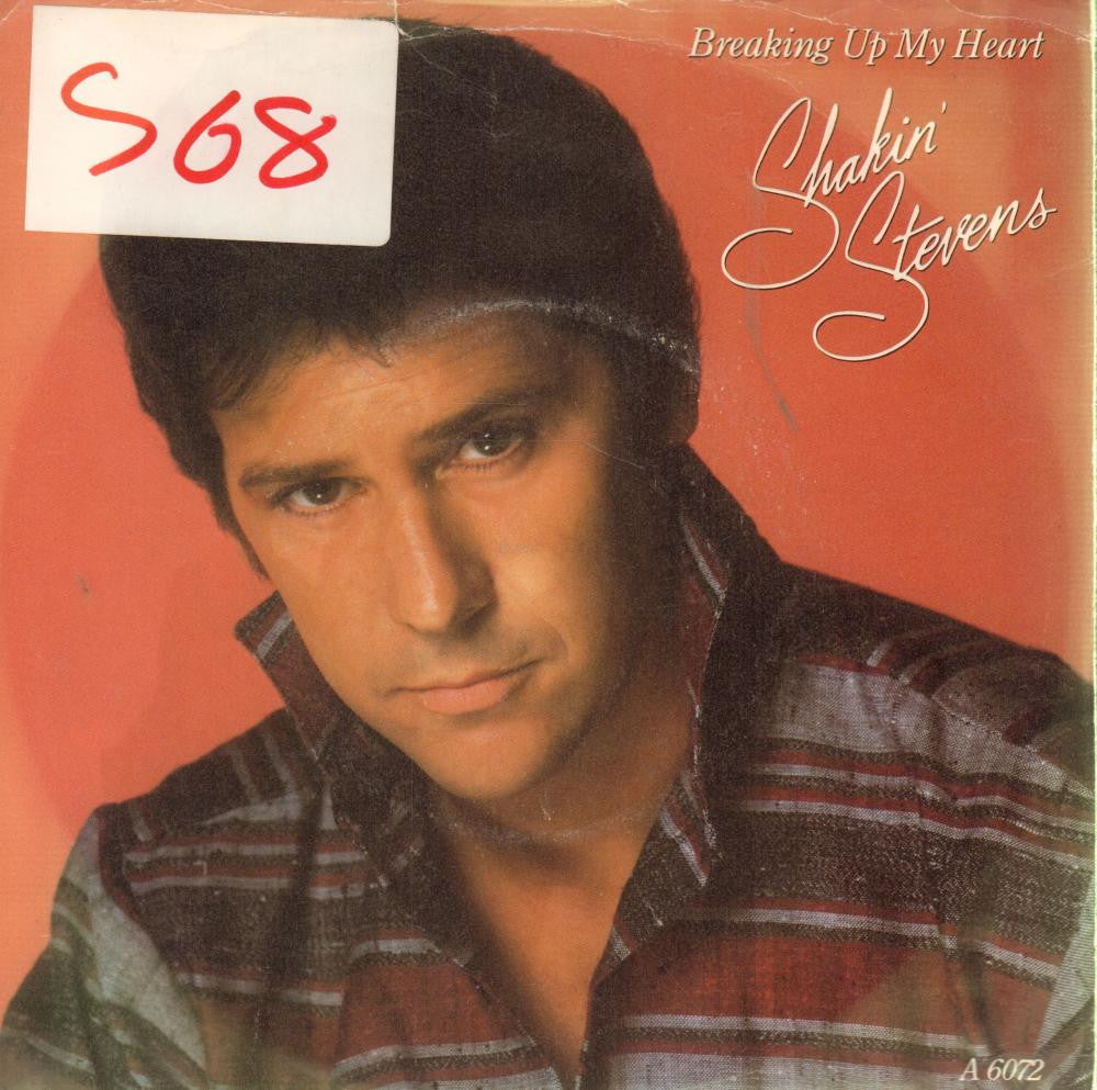 Shakin' Stevens-Breaking Up My Heart-Epic-7" Vinyl P/S