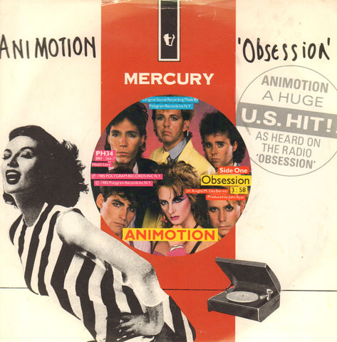 Animotion-Obsession-Mercury-7" Vinyl P/S