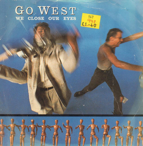 Go West-We Close Our Eyes-Chrysalis-7" Vinyl P/S