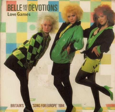 Belle And The Devotions-Love Games-7" Vinyl P/S