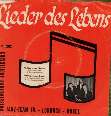 Hildor Janz-Lieder Des Lebens-7" Vinyl P/S