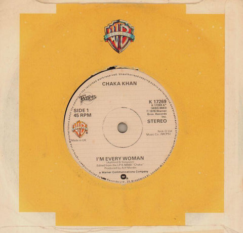 Chaka Khan-I'm Every Woman-7" Vinyl