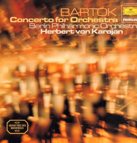 Bartok-Concerto For Orchestra-Deutsche Grammophon-Vinyl LP