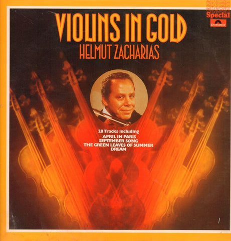 Helmut Zacharias & His Orchestra-Violins In Gold-Polydor-Vinyl LP