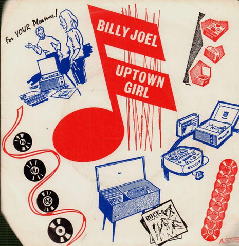 Billy Joel-Uptown Girl-CBS-7" Vinyl P/S