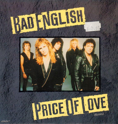 Bad English-Price Of Love-Epic-7" Vinyl P/S