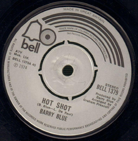 Barry Blue-Hot Shot-Bell-7" Vinyl
