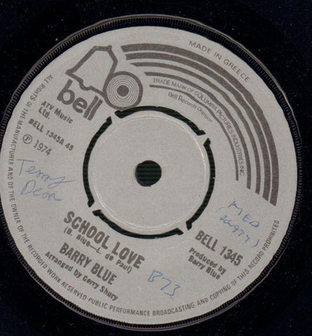 Barry Blue-School Love-Bell-7" Vinyl