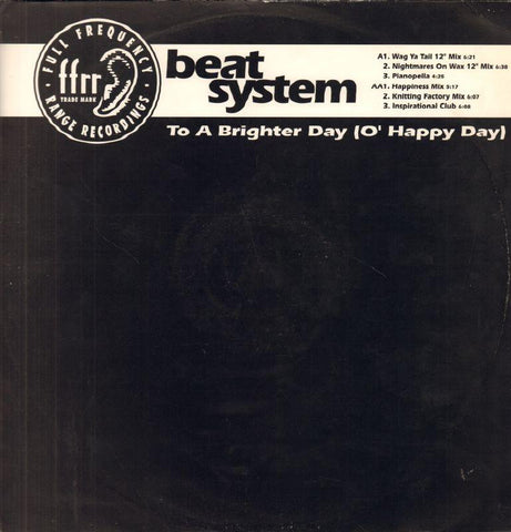Beat System-To A Brighter Day-FFRR-12" Vinyl