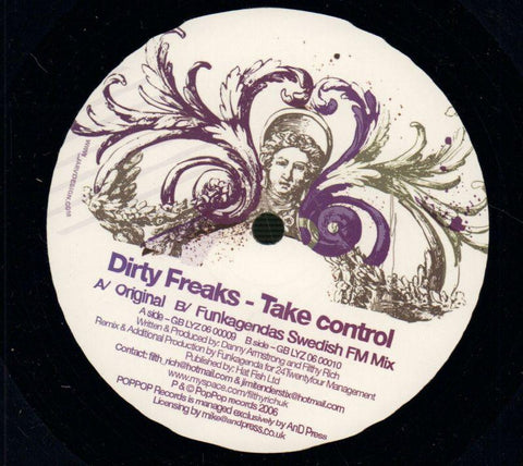 Dirty Freaks-Take Control-Pop Pop-12" Vinyl